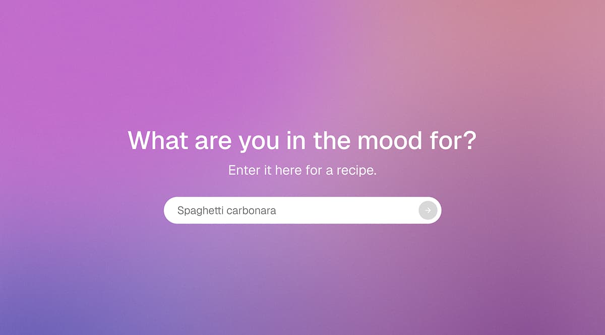 Recipe Generator